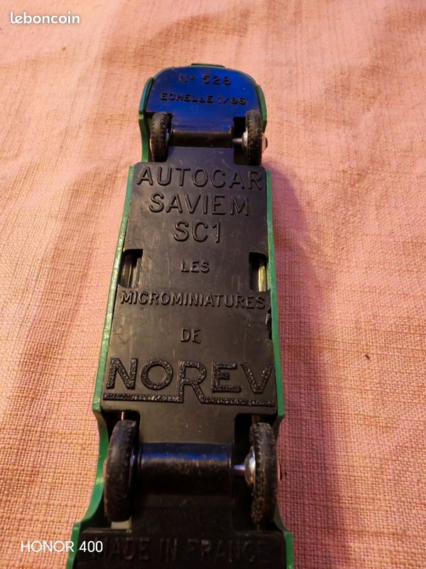 NOREV Réédition 1/86 autocar Saviem SC1 Air France réf. 528