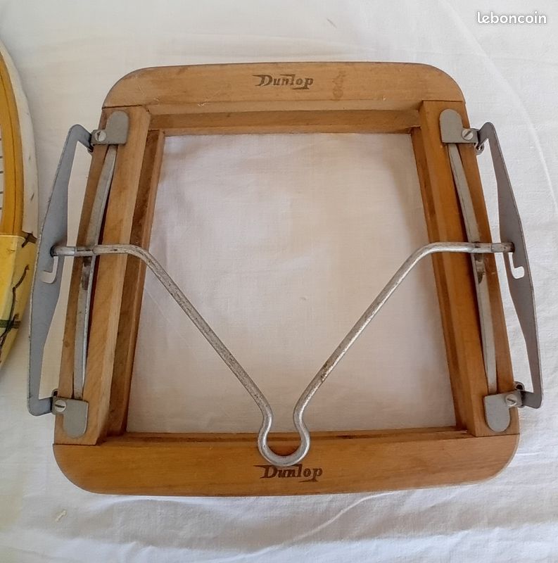 Presses vintage pour cadres de raquettes de tennis