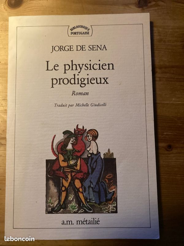 Le physicien prodigieux Jorge de sena métailié très bon état (image 1)