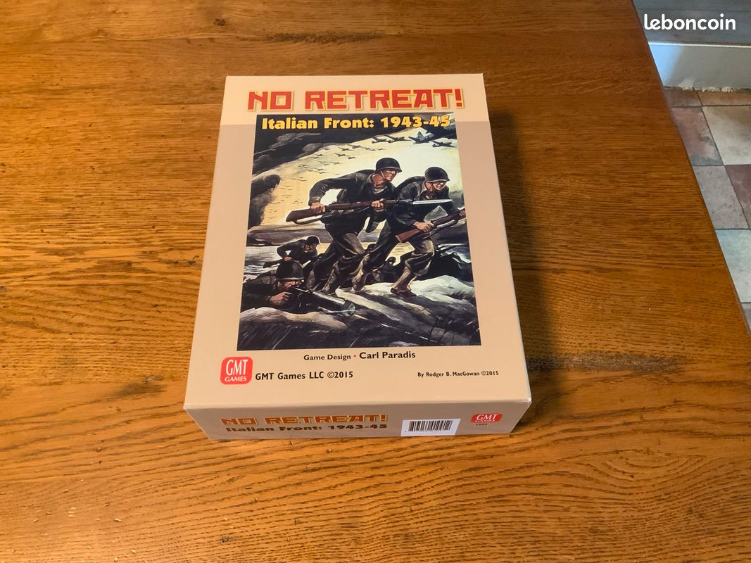 Wargame No Retreat Italien Front 1943-45 - Jeux & Jouets