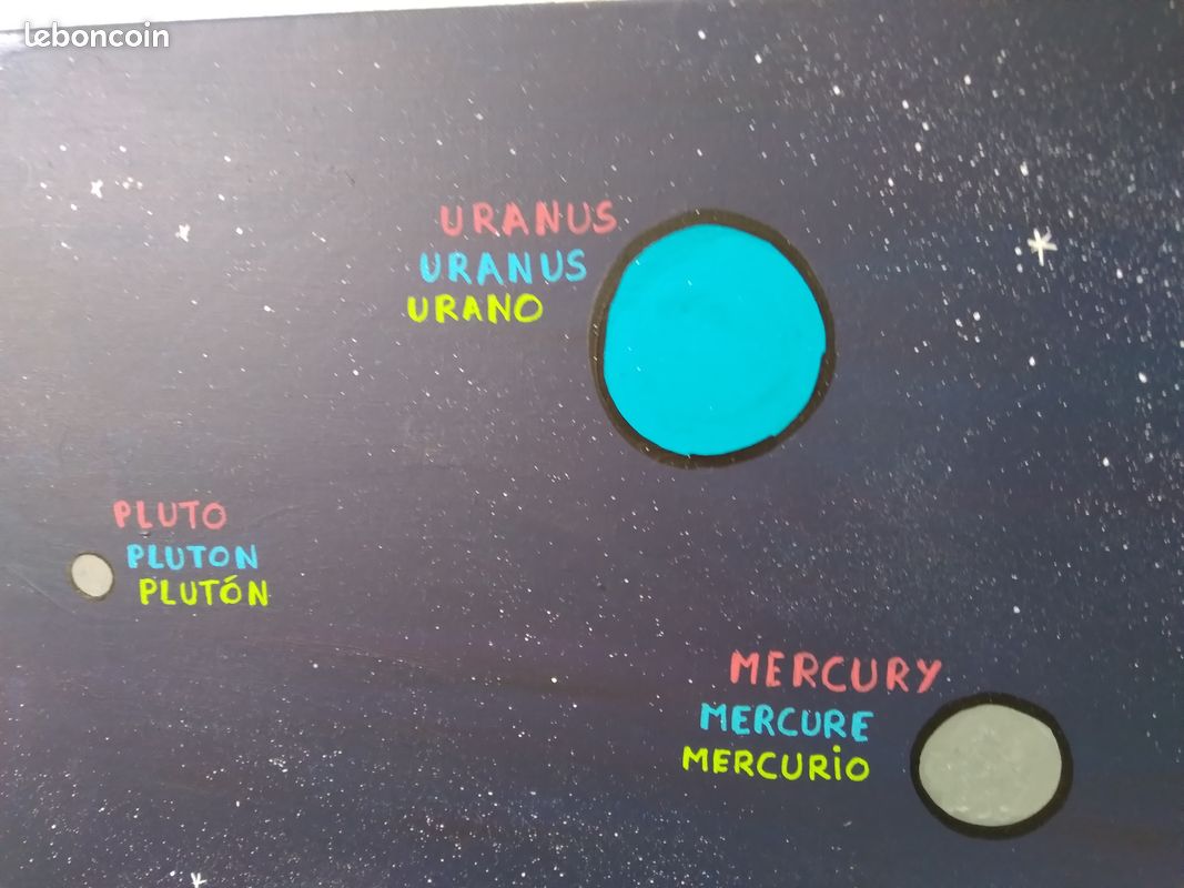 Tableau de l'espace solaire (enfant) (image 4)