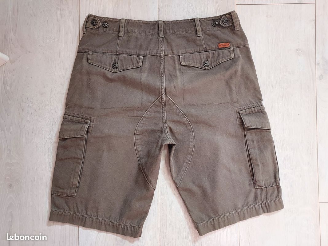 Bermuda Taille 40 - Bleu Denim - Coupe Regular - Occasion Très Bon état - Style Décontracté