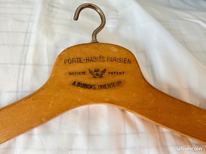 Ancien porte-habits parisien réglable – A. Dubois – breveté – (image 3)
