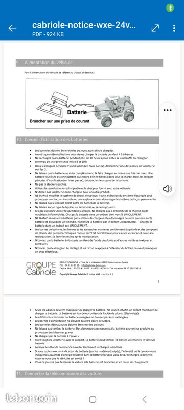 Voiture électrique 2 places JEEP (image 10)