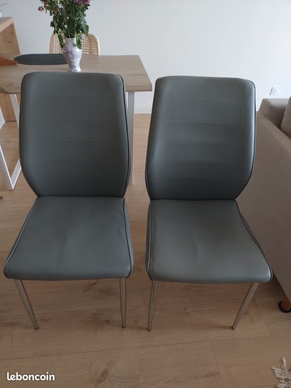 Chaises de salle à manger conforama - Lenna (image 1)
