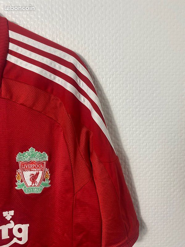 Maillot football vintage Liverpool domicile Saison 2009/2010 Adidas - XL (image 6)
