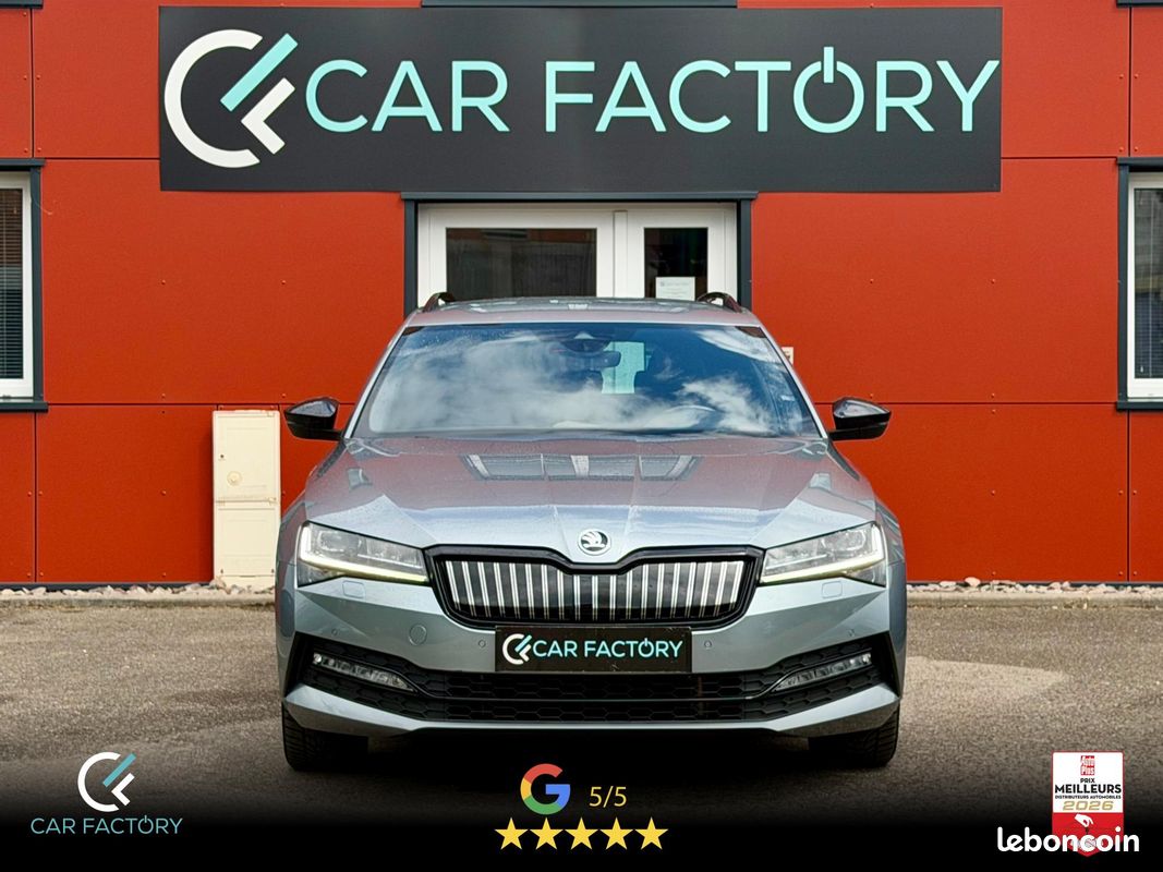 SKODA SUPERB Sportline TSI PHEV Hyrbide recharg 218 DSG 1ère Main Attelage Caméra Kessy GPS (image 4)