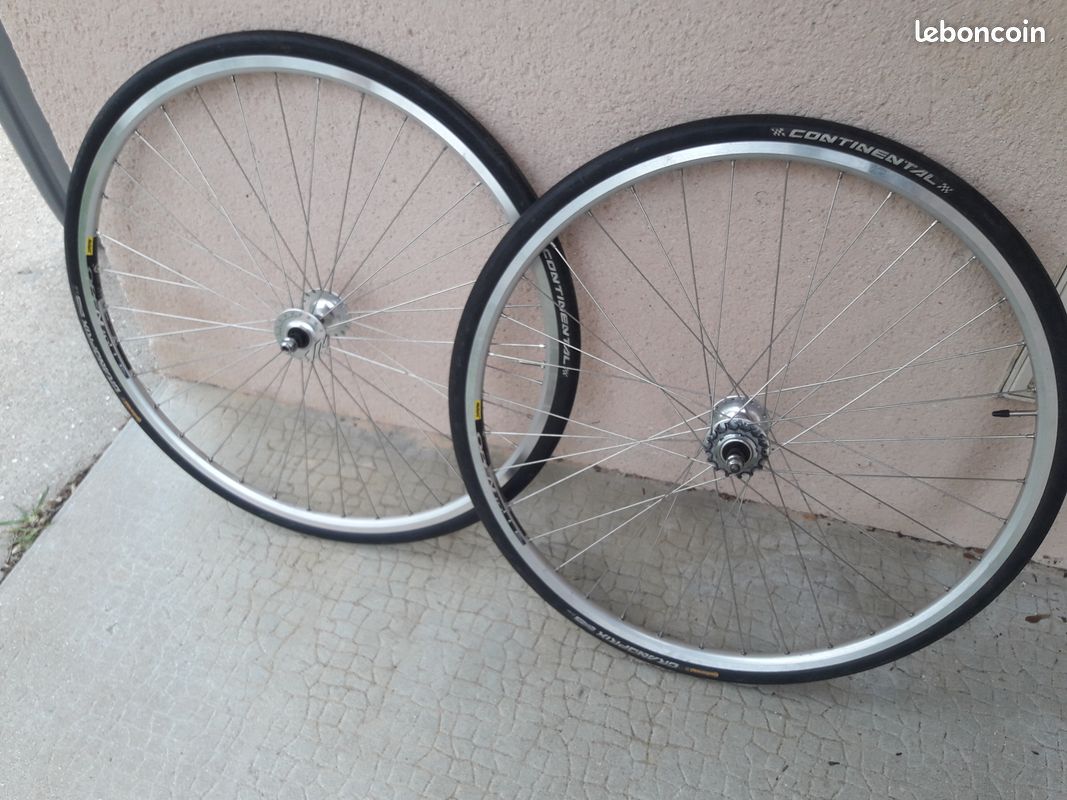 Paire de roues Fixie Miche Mavic (image 2)