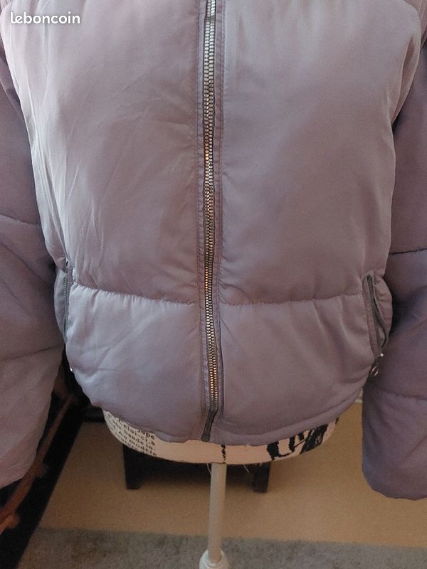 Doudoune lila chaude (image 4)