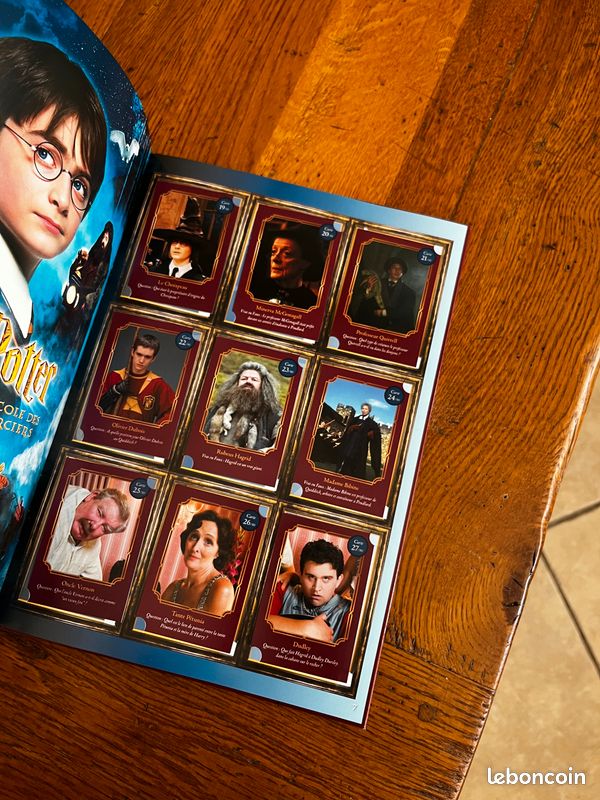 Album vignettes a collectionner Harry potter complet (image 4)