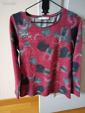 Haut Armand Thiery Noir - Taille M (3/38/40), Peu Porté, Occasion Très Bon état - Femme