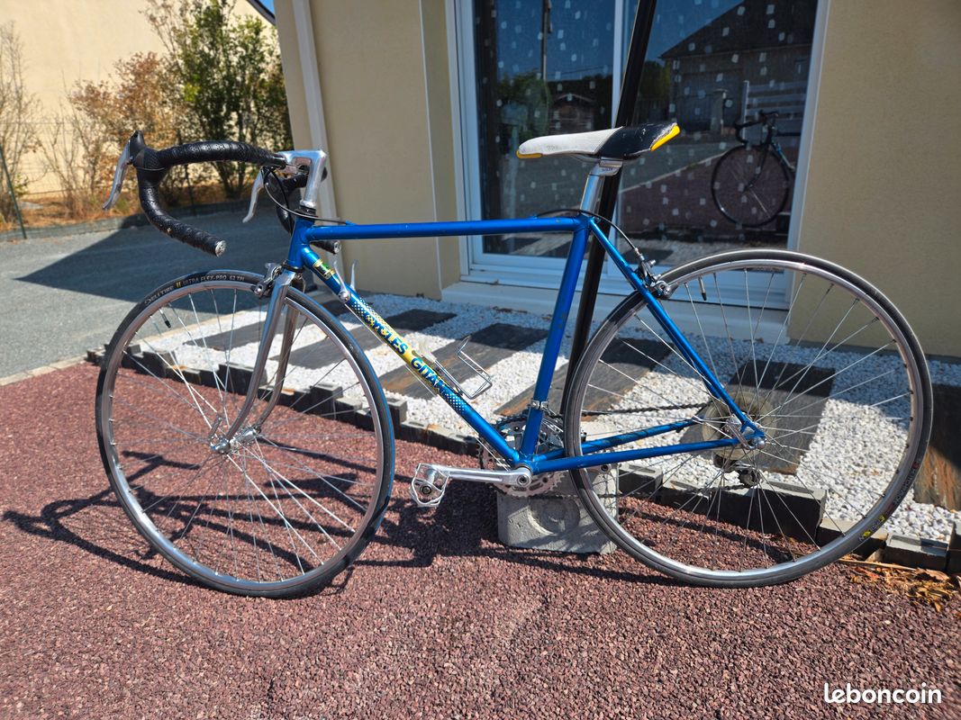 Vélo course vintage Gitane Record bleu taille s (image 1)
