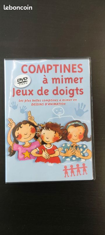 DVD Comptines à mimer : jeux de doigts (image 1)