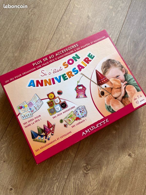 Coffret jeu anniversaire pour doudou (image 1)