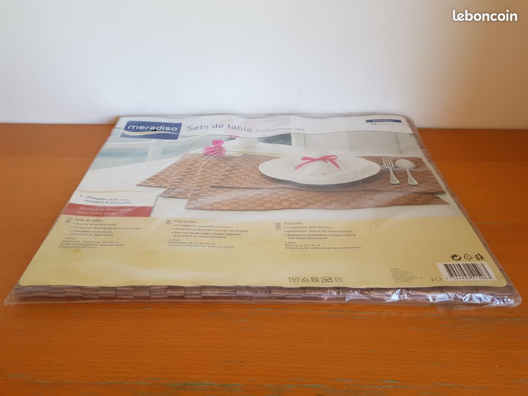 Sets de table meradiso - Neuf (image 3)