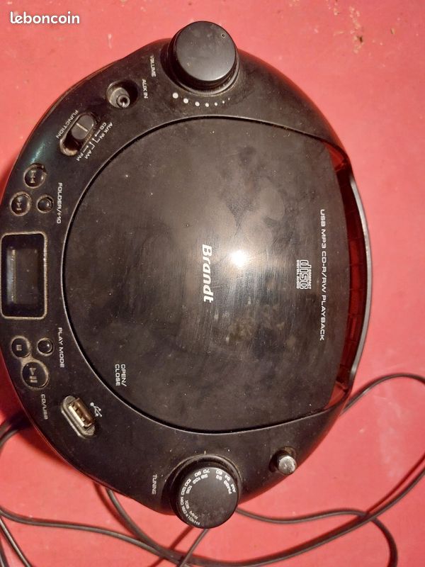 Radio/CD BRANDT portable compatible MP3 avec port USB (image 5)