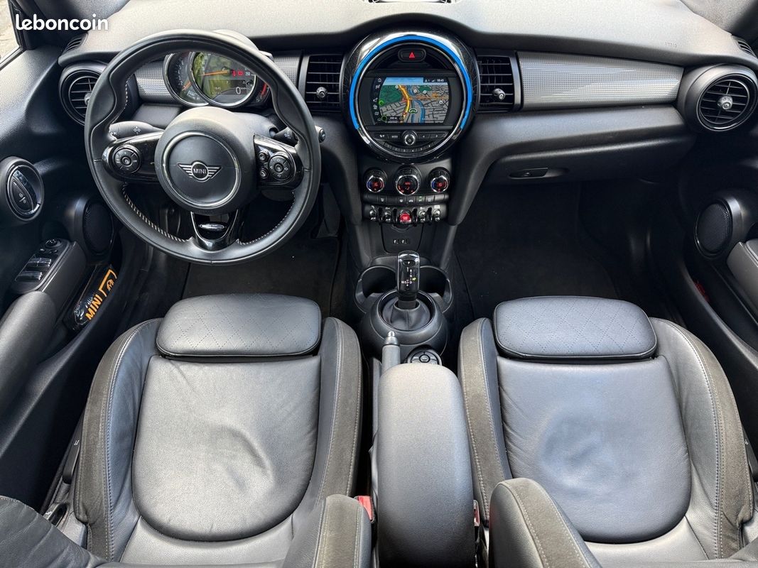 Mini cooper cabriolet 1.5 136ch greenwich - garantie 12mois - carplay - radar av/ar - climatisation bi zone (image 9)