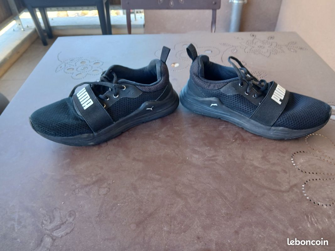 Baskets Puma Noir Taille 36 (image 3)