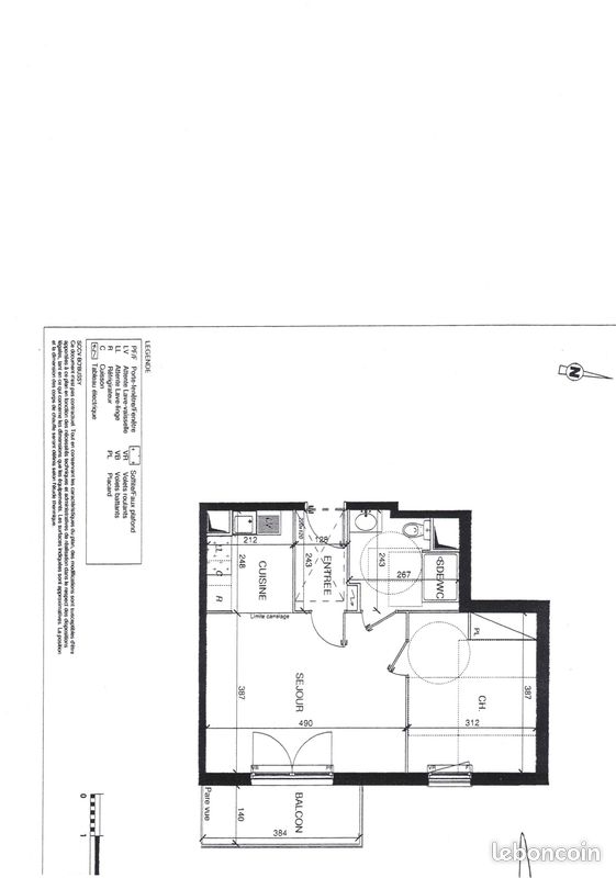Appartement a louer bussy-saint-georges - 2 pièce(s) - 44 m2 - Surfyn