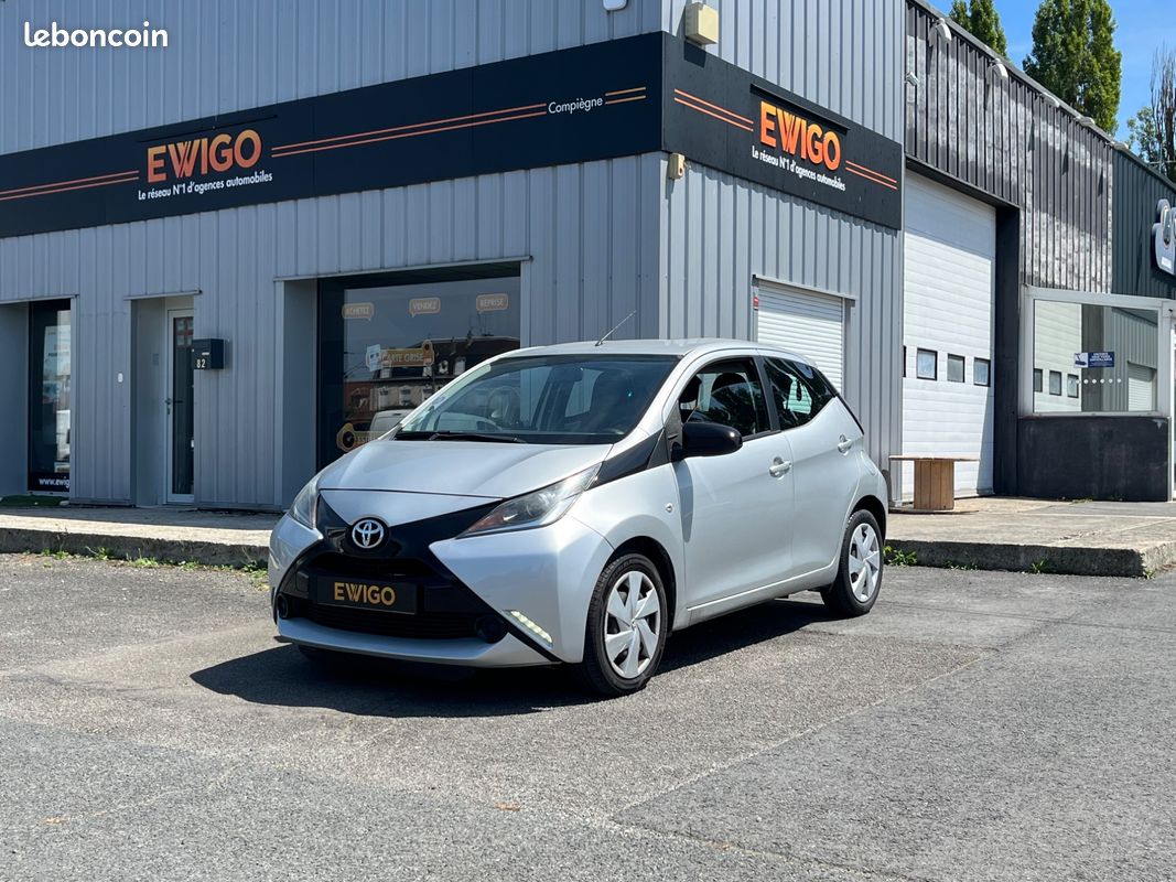 TOYOTA AYGO 1.0 VVTI 70 *RIEN A PREVOIR - MOTEUR A CHAINE - CAMERA DE RECUL - CLIMATISATIOn (image 2)