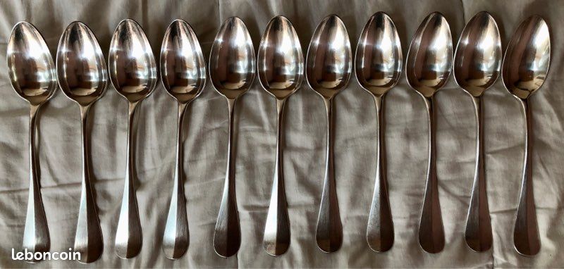 Sous-Assiette Christofle Albi – Métal Argenté – Lot De 2 – Occasion Prestige