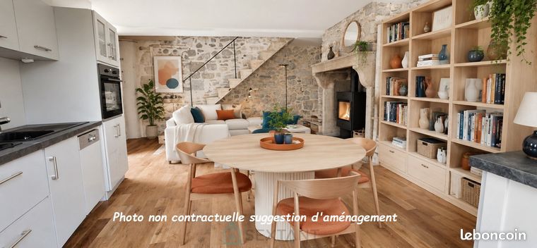 Maison de village 3 pièces 75 m²