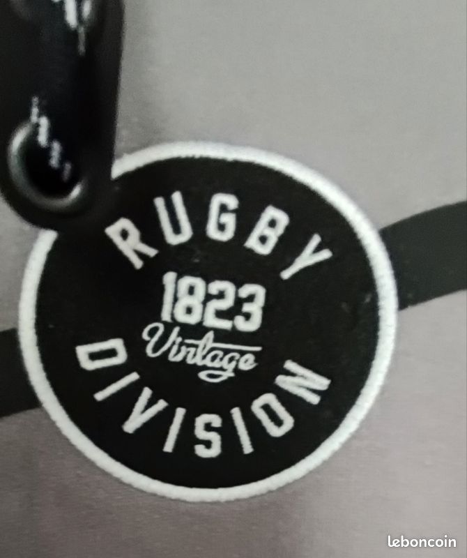 Gilet à capuche gris de la marque Rugby Division, Taille S (image 4)