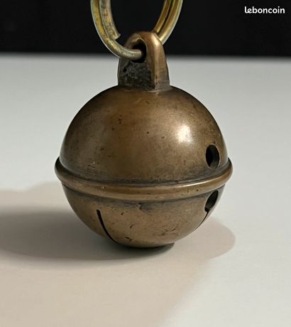 Cloche Arbre En Laiton Ancien Pour Cheval - Harnais, Traîneau, Poussette - Bronze équestre