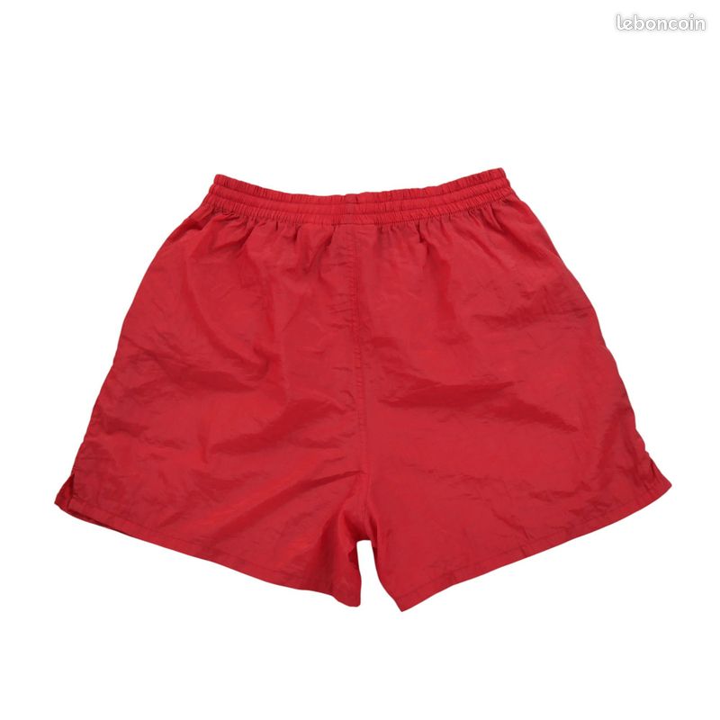 Reebok Short de bain Vintage Y2K Homme Taille XS Rouge #QWE1580 (image 2)