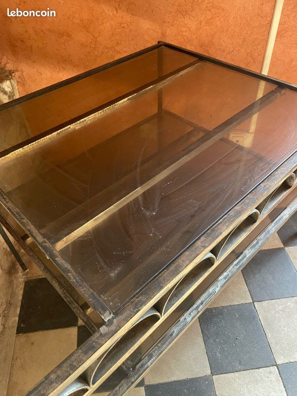 Meuble bas en fer forgé (image 2)