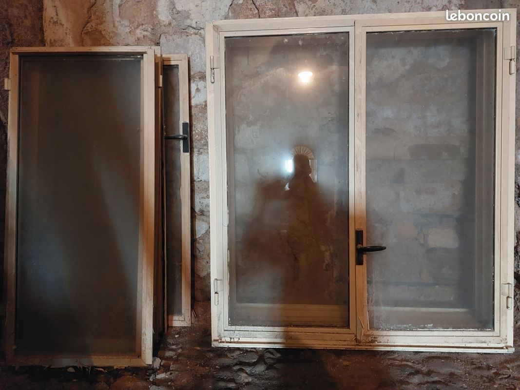 Lot de porte fenêtre et fenêtres allu (image 1)