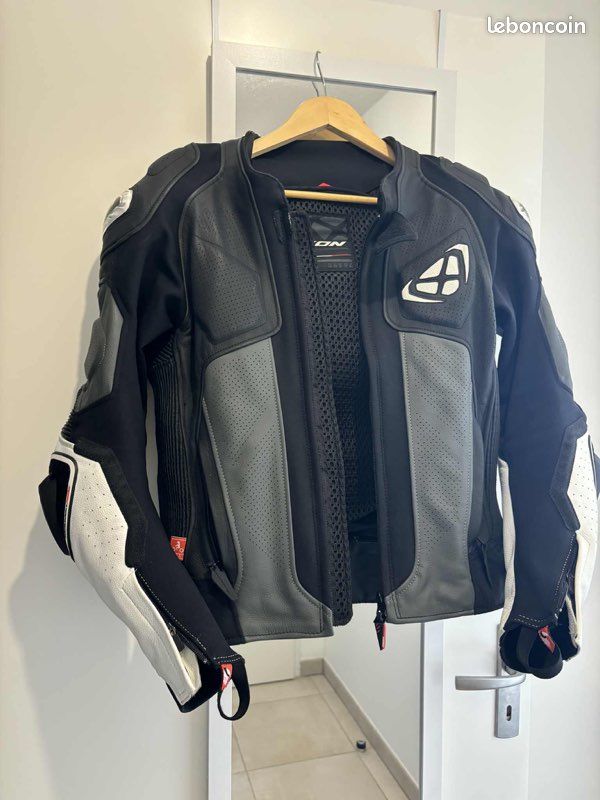 Veste moto cuir Ixon Vendetta M Équipement moto