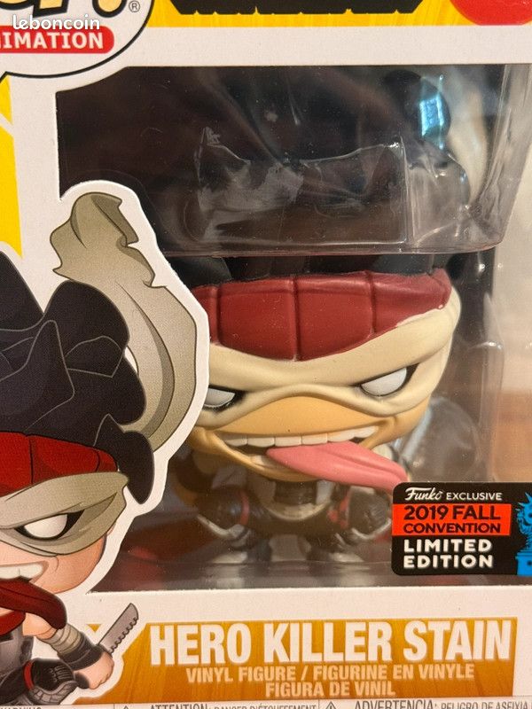 FUNKO POP! MHA Hero Killer Stain 2019 Fall/NYCC Exclusive EUR 112,68