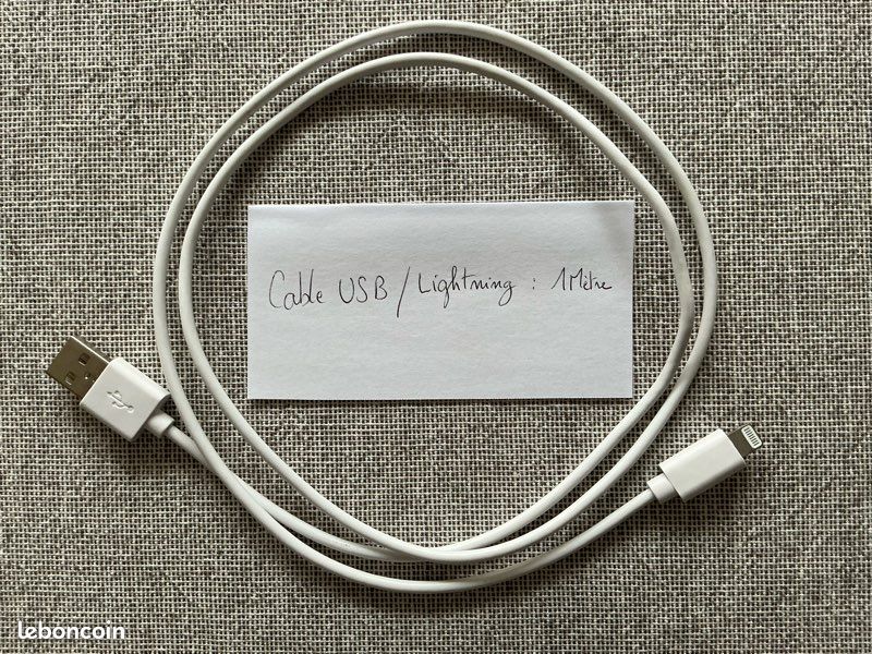 Câbles USB vers Lightning (image 2)