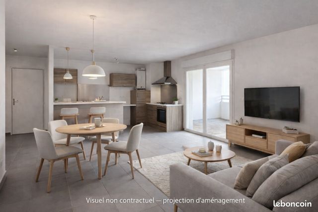 Appartement 3 pièces 63 m² · à Craponne · 63 m² · 239 000 €
