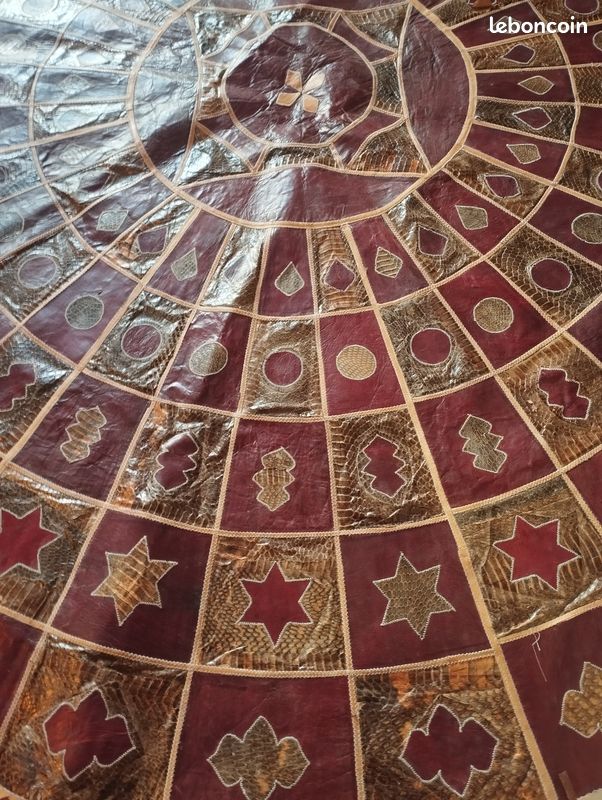 Tapis en peau de chèvre authentique - France