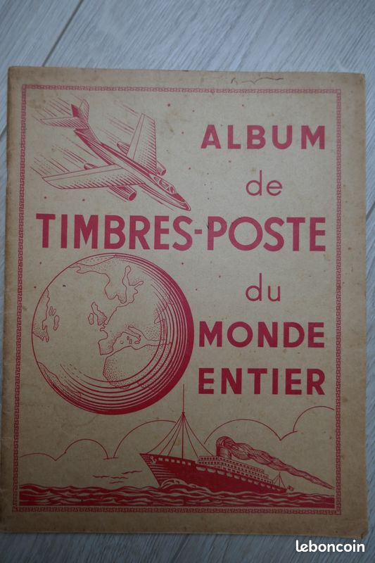 Album De Collection De Timbres Du Monde Entier - Occasion, Timbres Sur Papier Ou Détachés
