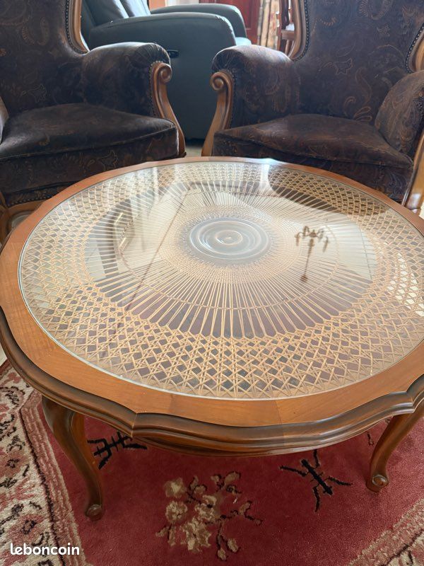 Table basse merisier (image 2)