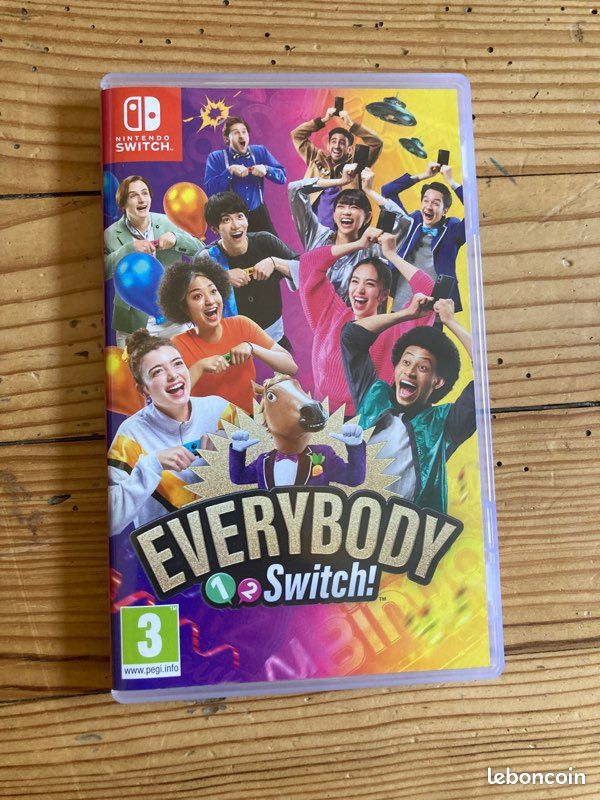 Jeux switch 1. Everybody 1,2 switch (image 1)