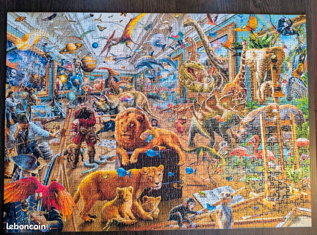 Puzzle - RAVENSBURGER - Cozy Hut - 1000 pièces - Multicolore - Pour