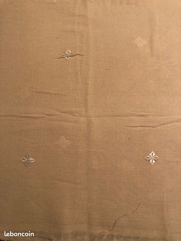 Napperon neuf carré couleur beige (image 2)