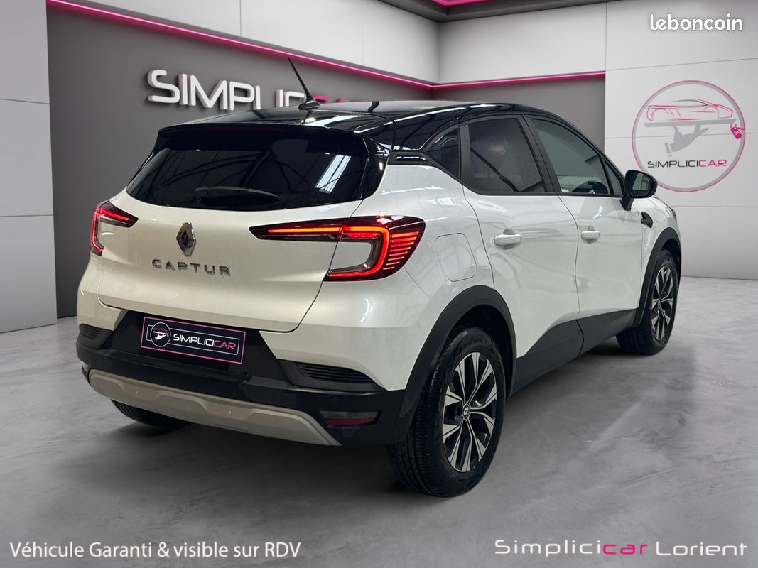 RENAULT CAPTUR 1.0 Eco-G 100ch EVOLUTION Car Play Caméra de Recul Key Less Garantie 12 mois (image 8)