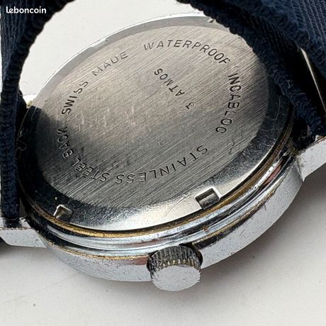 Mouvement De Montre Mécanique Vintage SOBIMO Avec Incabloc - Pour Réparation Ou Collection