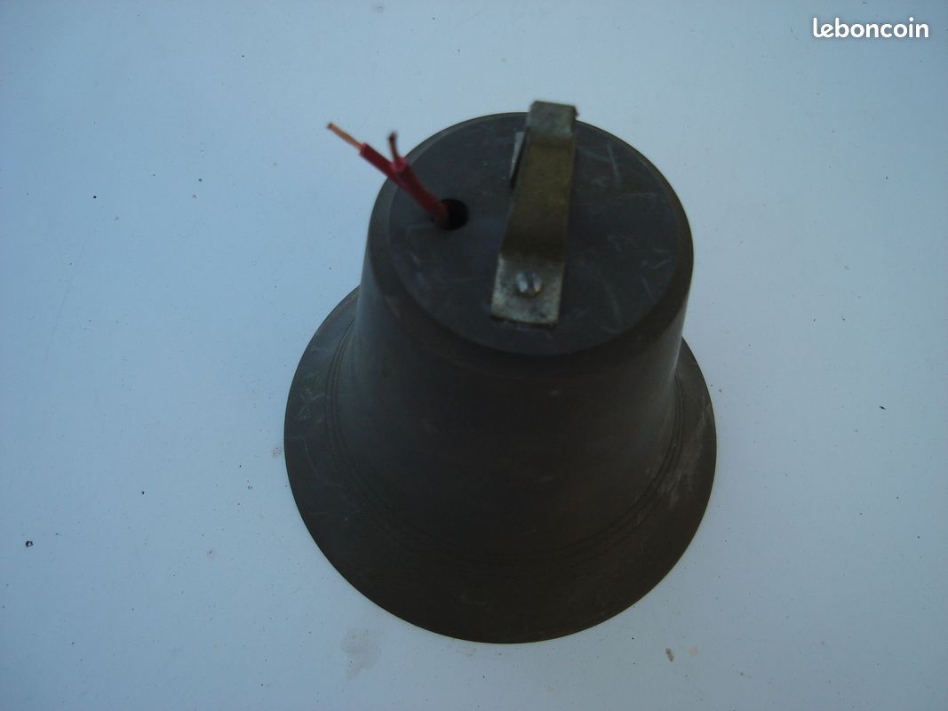 Cloche BRONZE sonnette alarme (image 3)