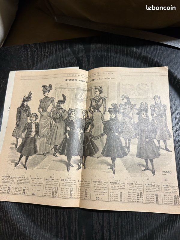 10 Petits Crochets En Laiton Anciens XIXème-1900 - Grands Magasins Du Louvre - Occasion