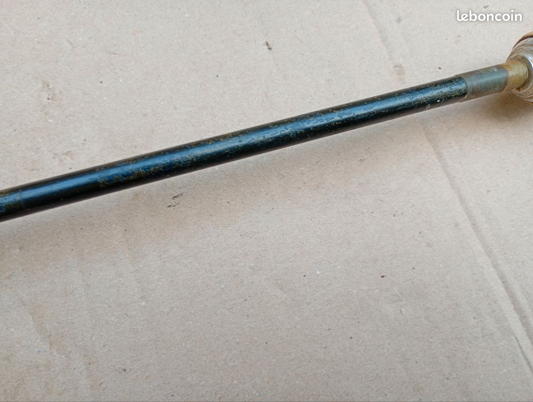 Ancienne Canne à Pêche Lancer 2 Mètres Non Démontable