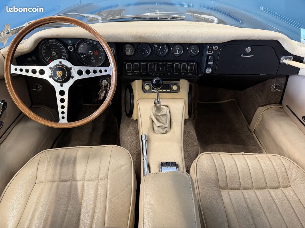 Jaguar TYPE E COUPE " BOITE MECANIQUE " (image 7)