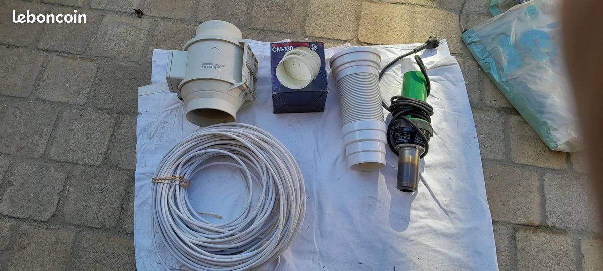 Pipe de Wc et moteur vmc (image 1)
