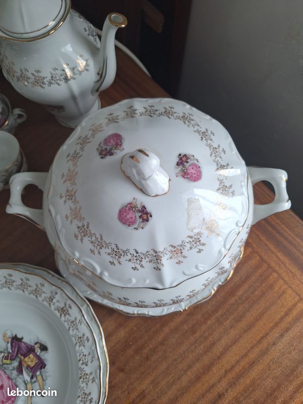 Service porcelaine Digoin marquise (image 17)