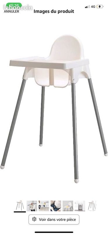 Chaise haute ikea (image 1)